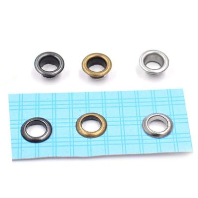 China Metal Buttonholes Buck Eyelets Rivets 2mm 3mm 3.5mm 4mm 4.5mm 5mm 6mm 8mm Bright Finish for sale