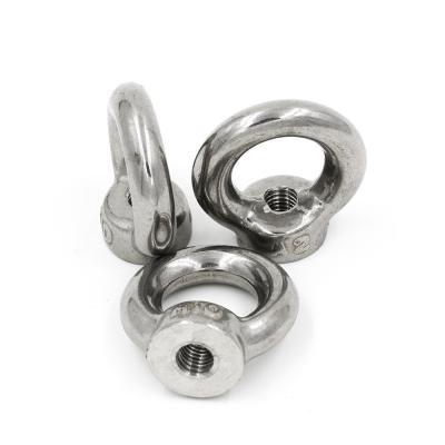 China Nickel Plated Stainless Steel 304 M10 Lifting Eye Nut with and MTC Certificate for sale