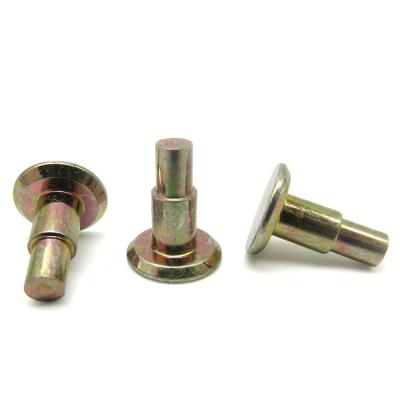 China Flat Head Step Rivets Bright Finish with RoHs Accredited And Customized color for sale