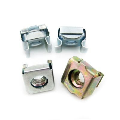 China Nickel Plated DIN Standard M6 Carbon Steel Stainless Steel Cage Nut for Secure Fastening for sale