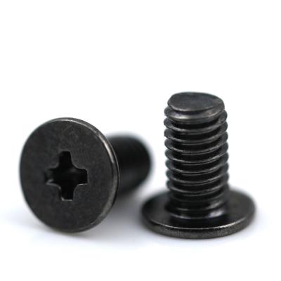 China Laptop Black Oxide Small Screw Washer Head Miniature Machine Screws for sale