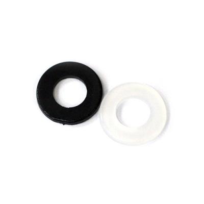 China Plastic Plain Shim Nylon White Washers for Salt Spray Endurance Test 1mm 1.5mm 3mm 5mm for sale