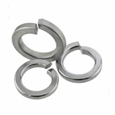 China Customized M4 Metric Spring Washer Stainless Steel 304 Metal Washer DIN127 for sale