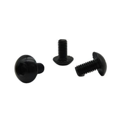 China M6 12mm Thread Hex Socket Cap Screw Bolt 10.9 Alloy Steel Machine Screw with Truss Head for sale