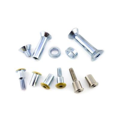 China Hex Socket Head Binding Post Screws Aluminium Metric Binding Barrels for sale