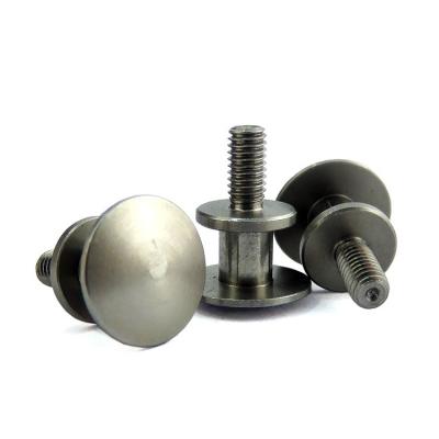 China Plain Finish Truss Head Shoulder Screw Stainless Steel Machine Screw for sale