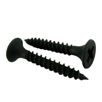 China Phillips Drive Black Phosphate Self Tapping Drywall Screws for Gypsum Board Fixing for sale