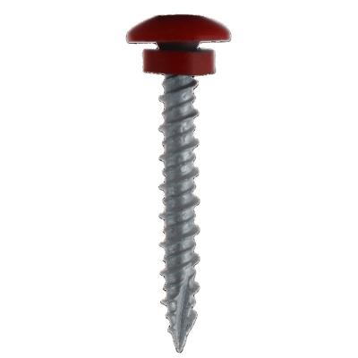 China Blue Dyed Finish 8 Modified Truss Head Self Drilling Tapping Screw for sale