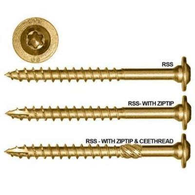 China Zinc Plated Torx Drive Thread Cutting Self Tapping Timber Screws For Wood Dock for sale