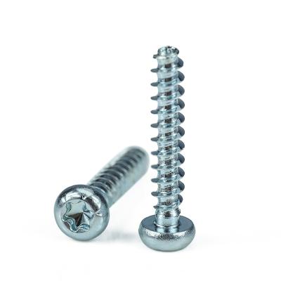 China Metric WN5452 Pan Head Carbon Steel Thread Forming PT Screw for Plastics at Affordable for sale