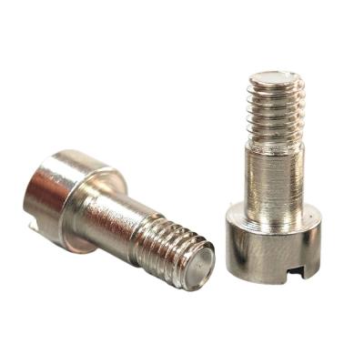 China Slotted Nickel Plated Step M8 Shoulder Bolts Connection Function For Cabinet for sale