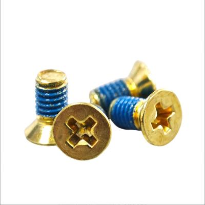 China Countersunk Head Phillips Brass Special Screws Plain Finish And Long Lasting for sale