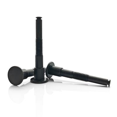 China Customized Stainless Steel Shoulder Screw With Flat Head And Black Oxide Finish for sale