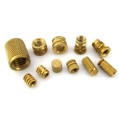 China Ultrasonic Brass Threaded Inserts Plastics Furniture Threaded Nut Insert for sale