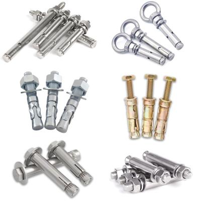 China Stainless Steel Mechanical Expansion Anchor Bolt Grade 8.8 m8 m10 m12 m16 m24 m33 with Zinc Plated Finish for sale