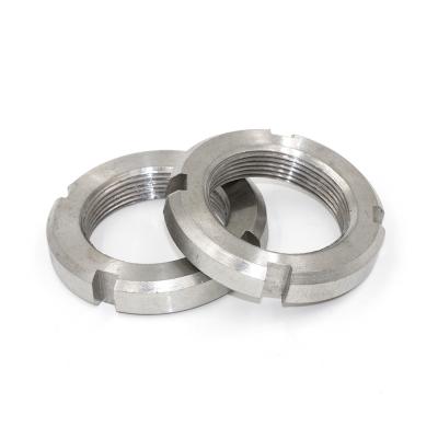 China Stainless Steel Lock Nut Wheel Bearing Sleeve Lock Nut Length 1mm-500mm Suitable for Various Industries for sale