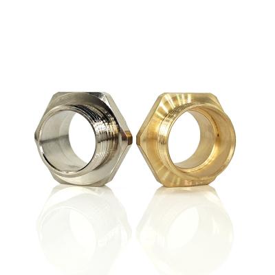 China 1/4 3/8 3/16 Stainless Steel Brass Fitting Tube Nuts for Industrial Length 1mm-500mm for sale