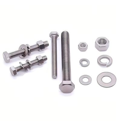 중국 ANSI Standard Finish ZINC M8 M10 304 Stainless Steel Nut Bolts for Industrial Applications 판매용