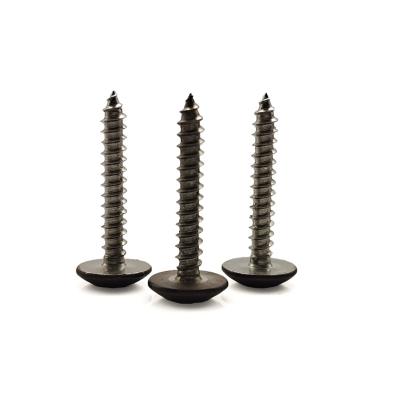 China Brown Baked Enamel Dome Head Self-Tapping Screw – Hex Socket & Carbon Steel for Wooden Furniture for sale