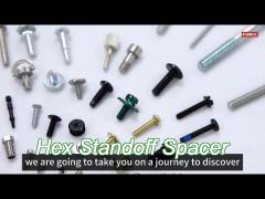 male female pcb threaded hex standoff  500mm length stainless steel hex standoff