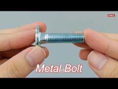 10mm-180mm length black zinc plated stainless steel carbon steel din603 carriage bolt