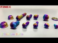 Oem Titanium Bolt M5 M6 M8 M10 Gr5 Titanium Bolts for Motorcycle
