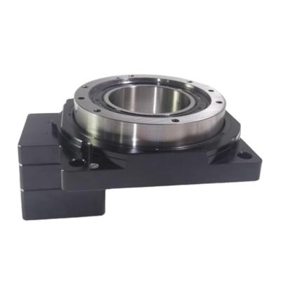 China Material of Construction Shops Big Hole Diameter Reducer Cavity Shaft Rotary Actuator Stable Flanged Planetary Gearbox for Servo Motor for sale