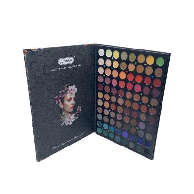 China Waterproof Wholesale 88 Color Eyeshadow Vegan Glitter Matte High Pigment Private Label Luxury Eyeshadow Palette for sale