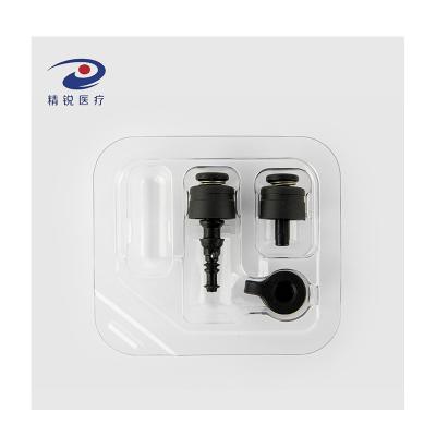 China Disposable Silica Gel Manufacturer Endoscope Channel Valve Suction Air/Water Biopsy Valves for sale