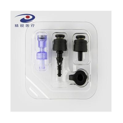 China Hot Selling Silica Gel 2022 Manufacturer Endoscope Channel Valve Suction Air/Water Disposable Biopsy Valves And Auxiliary Water Connector for sale