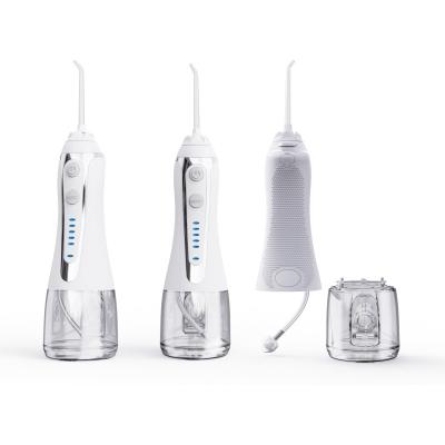 China Waterproof Water Flosser IPX7 Waterproof Rechargeable Cordless Dental Irrigator IPX7 h2ofloss For Teeth Cleaning for sale