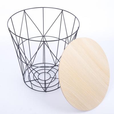 China Multifunctional Round Modern Coffee Table (The Other) Manufacturer Adjustable High Quality Durable Round Wire for sale