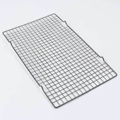 China Sustainable Kitchen Baking Non Stick Cooling Stainless Steel Wire Mesh Net Baking Tray for sale