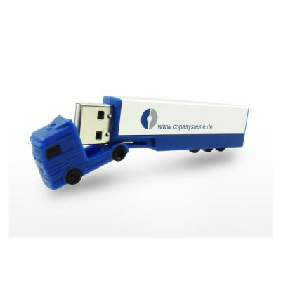 China Promotional Metal Car Shape USB Memory Stick 64GB Plastic Truck Flash Drive USB Drive for sale