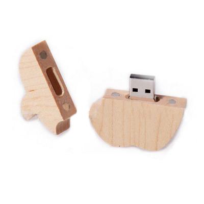 China Wooden Custom Design Wooden USB Flash Drive With Custom Engraving Logo Wooden USB 3.0 Flash Drive With Box for sale