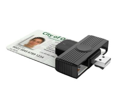 China New ABS Smart Card ID Reader CAC Card Cardreaders For ISO 7816 for sale