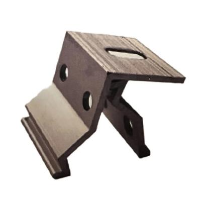 China Anti Corrosion Solar Panel Clamps Fixture For Snow Load 1.5KN/M2 To Benefit for sale