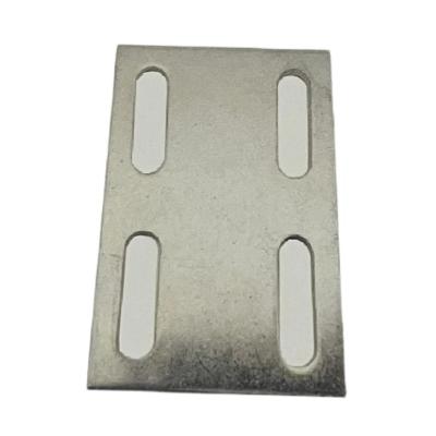 China Fixing And Connecting Building Wall Embedded Steel Plates Anodized Rectangular for sale