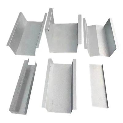 China Silvery Fire Resistance Water Channel For Solar Mounting Anodized for sale