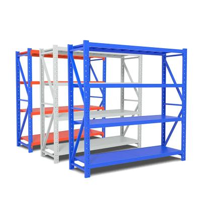 China Adjustable Shelving 4 Tier Metal Shelving Unit For Easy Organization Metal Storage Shelving for sale