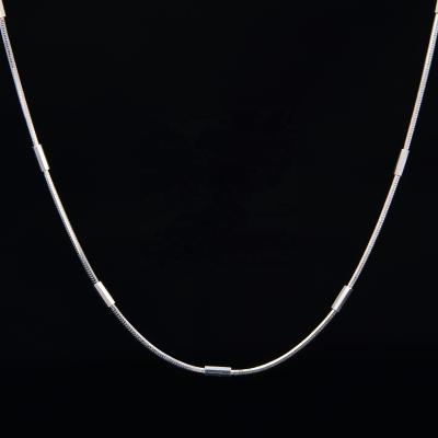 China CLASSIC SayYes 16 18 Diamond Cut Snake Chain Silver Chain 925 Sterling Silver Necklace Silver 925 for sale