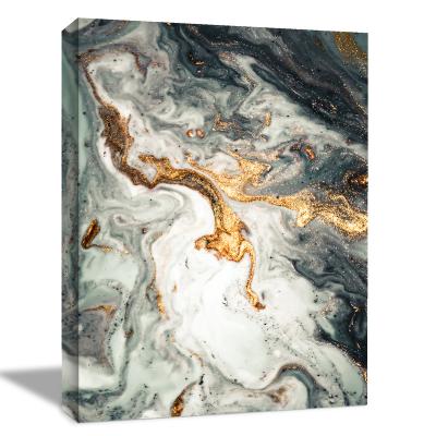 China Custom Abstract Water Texture Style Canvas Print Painting Print Modern Abstract Oil Painting On Canvas Decorative Painting For Home for sale