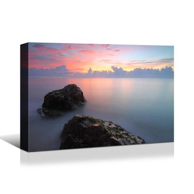 China Modern Ocean Landscape Full Size Quality Wall Art Oil Painting For Home Decor USA Factory Manufacturer On Canvas Art Canvas Custom Print for sale