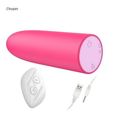 China Silicone+ABS Bullet Vibrator Massager Wireless Remote Control Waterproof Sex Toys For Woman Clitoris G Spot Nipple Stimulator for sale