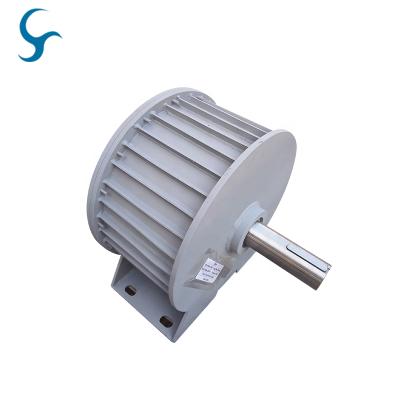 China 60KW water power hydro turbine permanent magnet generator, Low RPM low speed 60RPM Three phase 50HZ 60HZ à venda