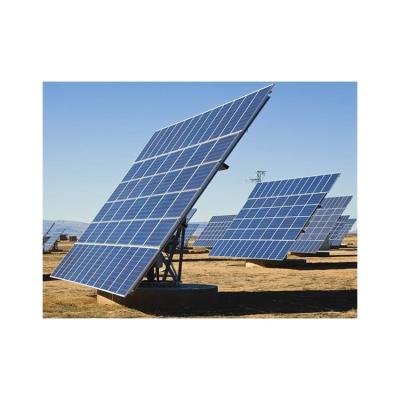 China Dual 5Kw 10Kw Full Panel Kit Double System 2 Controller 3Kw and Mounting Systems Sun Tracking Dual Axis Solar Tracker GPSST-D2 for sale