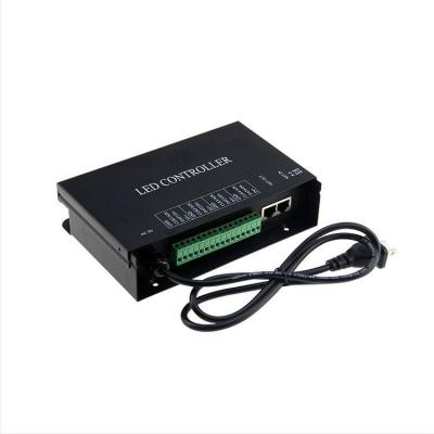 China artnet Controller H802RA RGB ethernet rgbw connection LED DVI slave spi dmx online controller L163 X W155 X H54(mm) for sale