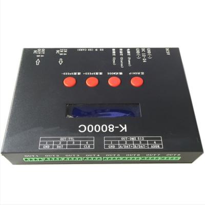 China lededit K-8000c SD Programmable RGB Card Led Controller Max Pixel 8000pixels for sale