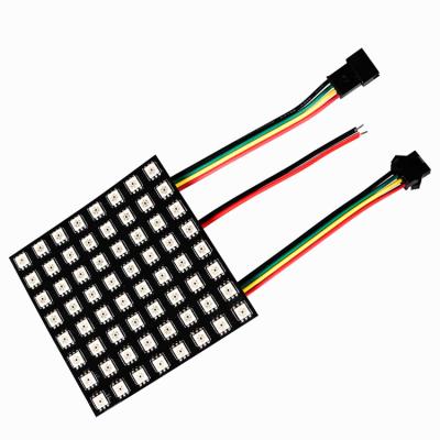 China Indoor led dot 8x8 led pixel matrix apa102 apa102c sk9822 led display module for sale