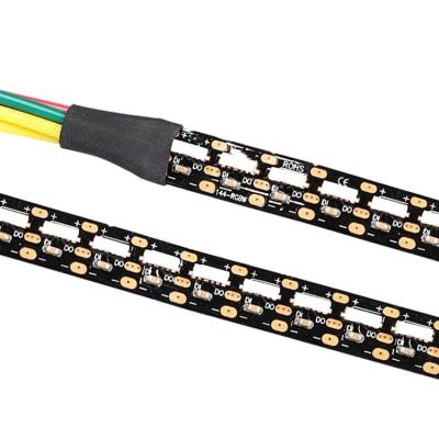 China 5v 144led LANDSCAPE side view rgbw 144led sk6812 addressable pixel programmable led strip for sale